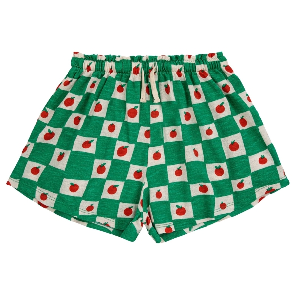 Bobo Choses Tomato all over shorts green 124AC063 