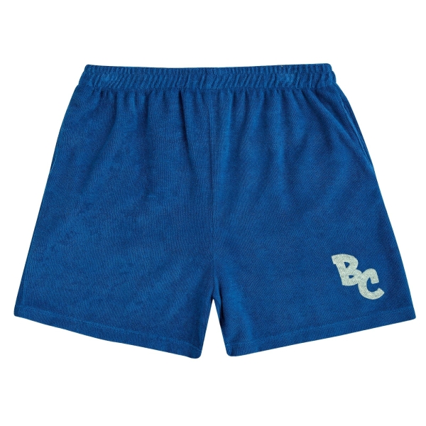 Bobo Choses BC Terry bermuda shorts blue 124AC070 