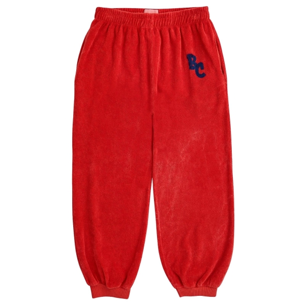 Bobo Choses BC Terry joggers red 124AC101 