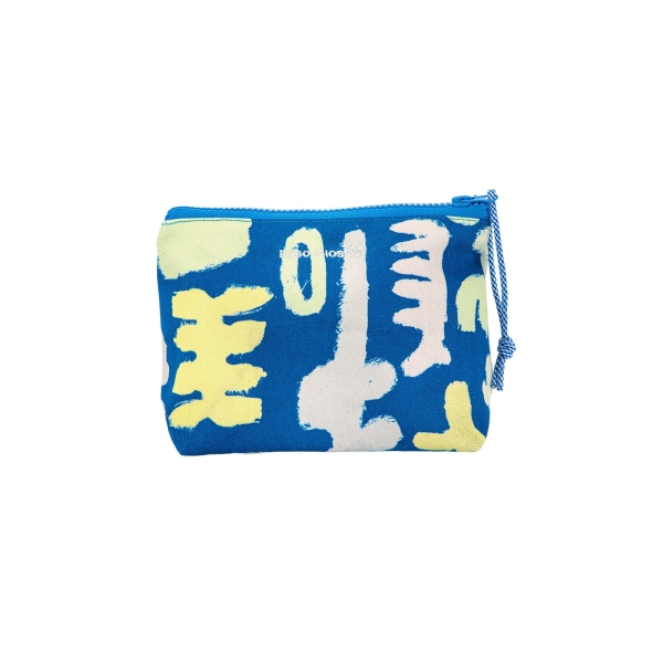 Bobo Choses Carnival print pouch blue 124AK005 