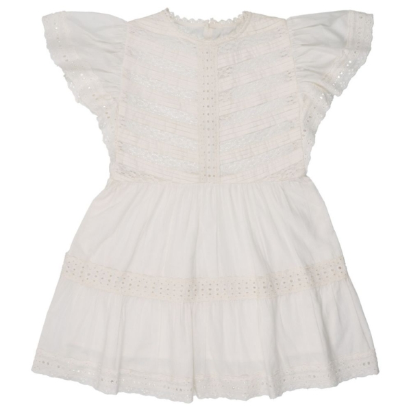 The New Society Downey dress off white S24KWVDR5S24 