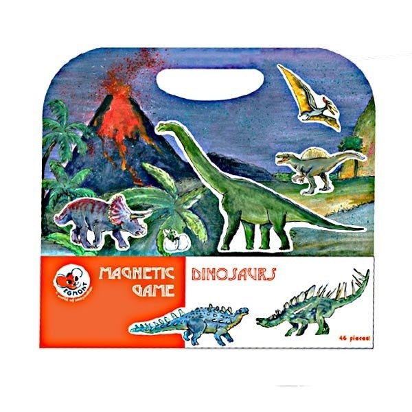 Egmont Toys Puzzle magnetic game Dinosaurs 630665