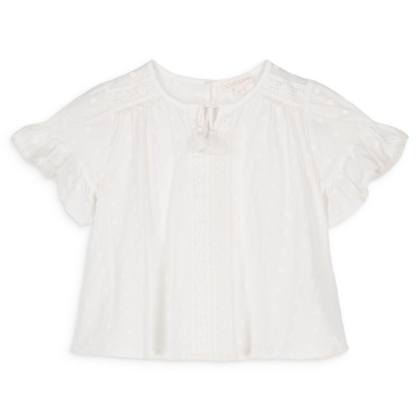 Louise Misha Felizia blouse white GRM-S24-B0035 