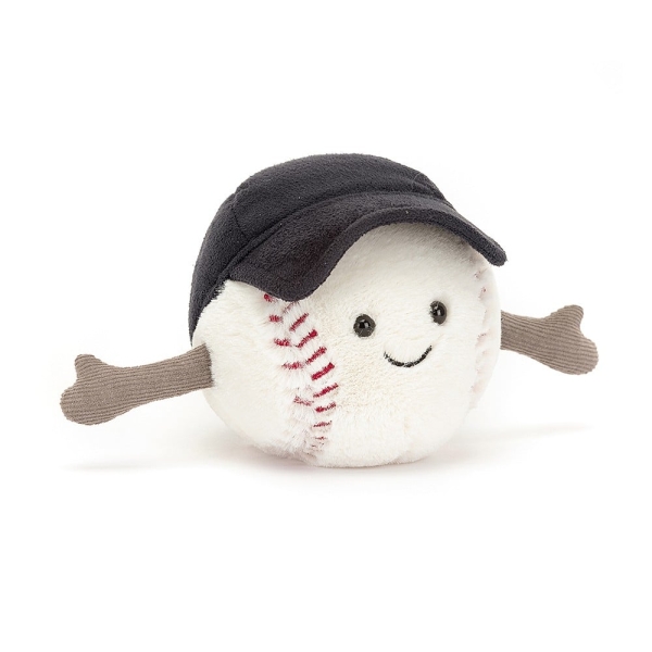 Jellycat Happy baseball 10cm AS6BS 