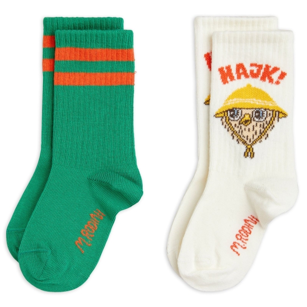 Mini Rodini 2 Pack Hike socks multi 2426012200 