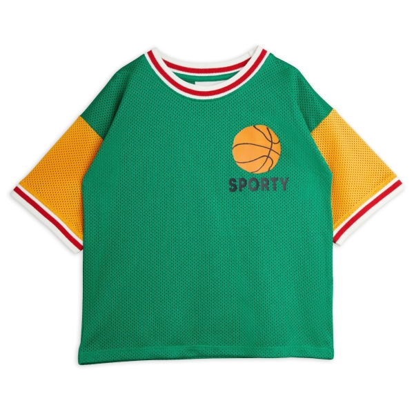 Mini Rodini Koszulka Basketball mesh wielobarwna 2422012375