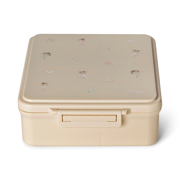 Citron Grand lunch box with thermos Ballerina