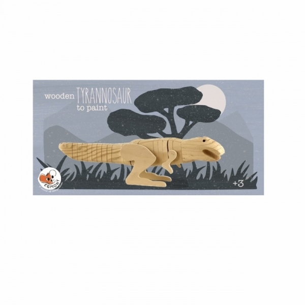 Egmont Toys Drewniany Tyranosaurus do pomalowania 630564
