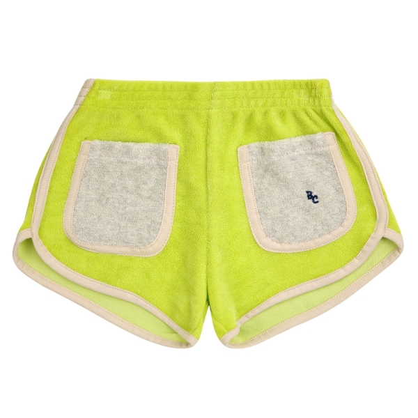 Pantalones cortos Bobo Choses Terry verde 124AC065