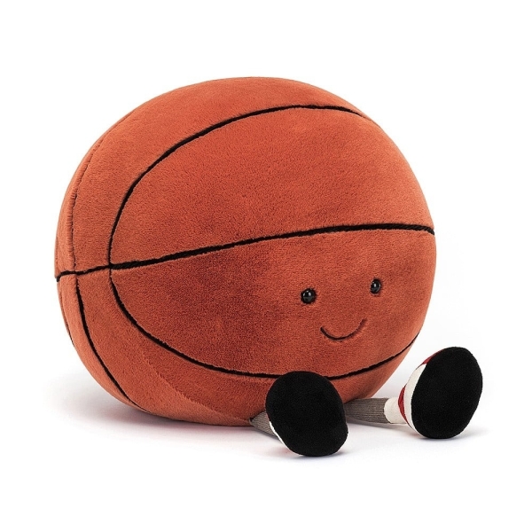 Jellycat Happy ballon de basket 25cm AS2BK
