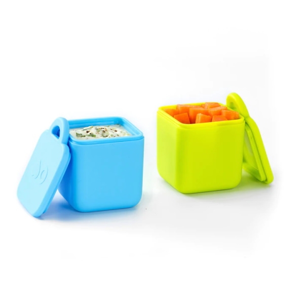 Omielife OMIEDIP Set of 2 dip containers blue/lime OMIEDIP-BLUELIME 