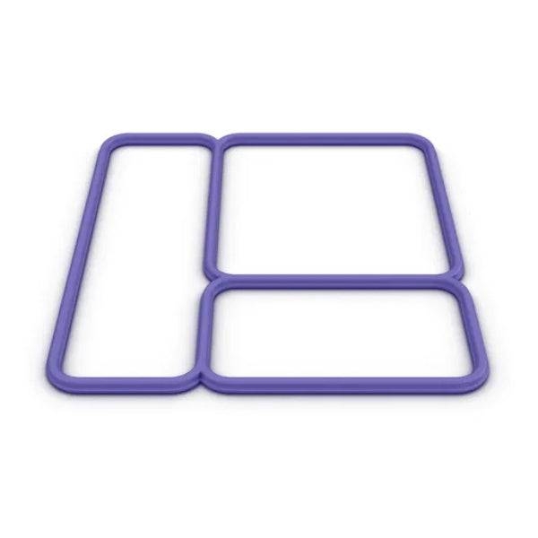 Omielife Lunch box seal purple plum SEALV2-PURPLEPLUM 
