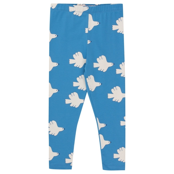 Tiny Cottons Pantalon colombes bleu SS24-009-N19