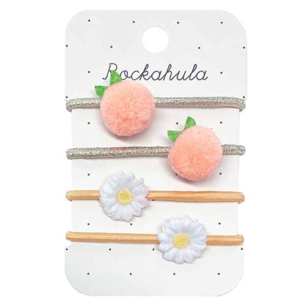 Rockahula Kids 4er-Set Orangenblüten-Haarbänder H1765O