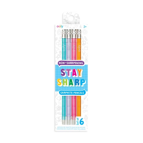 OOLY Ołówki z przekładanym wkładem Stay sharp 128-44 