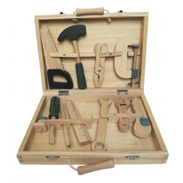 Egmont Toys Drewniana walizka z narzędziami 700001 