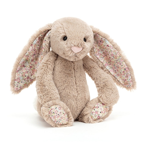Jellycat Bunny floral ears beige 31 cm BLN3BBNN