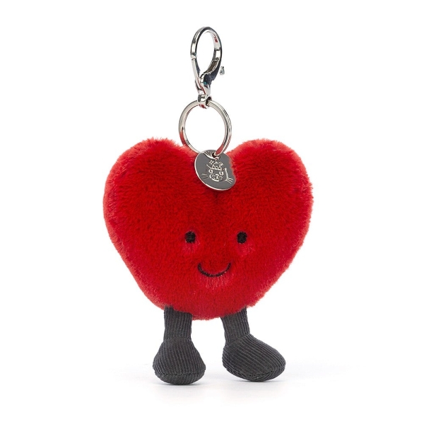 Jellycat Pedante corazón rojo 16cm AH4BC
