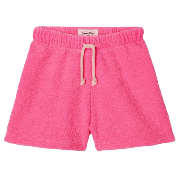 American Vintage Pantalones cortos Bobypark rosa fluo ácido KBOBY09AE24PIACFL