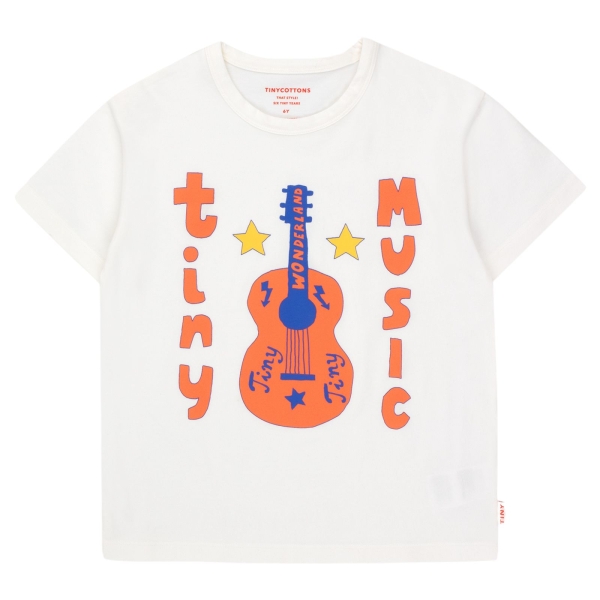 Tiny Cottons Music tee off white SS24-056-104 