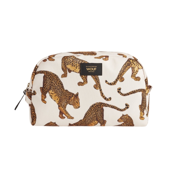 WOUF The leopard large toiletry bag MXB240008