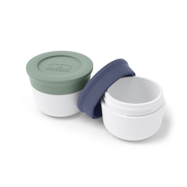 Monbento 2 Pack containers Temple S Green/Blue 20010049
