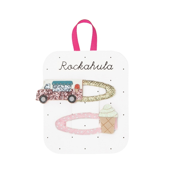 Rockahula Kids 2er-Set Haarspangen Eiswagen H2120P