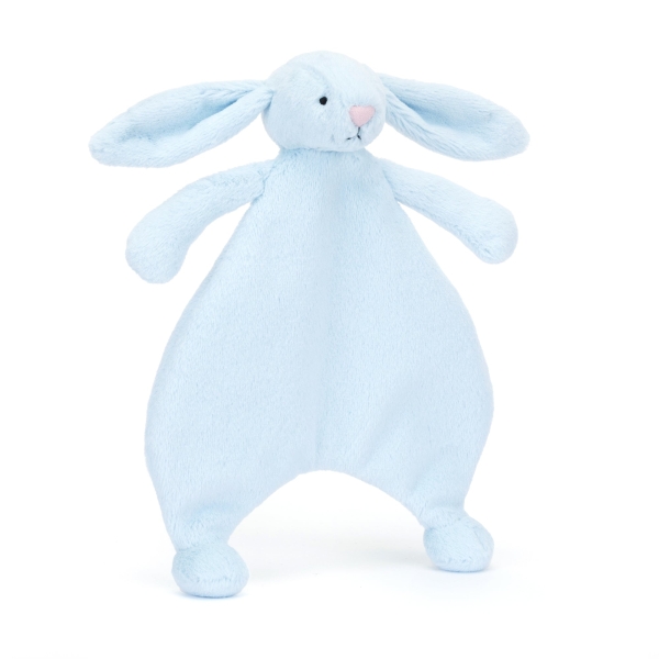 Jellycat Rabbit cuddle cloth light blue 27cm CMF4BB