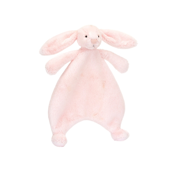 Jellycat Conejo paño de peluche rosa claro 27cm CMF4BP