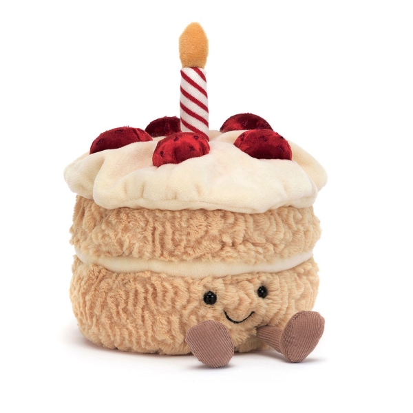 Jellycat Gâteau d'anniversaire 16cm A2BC