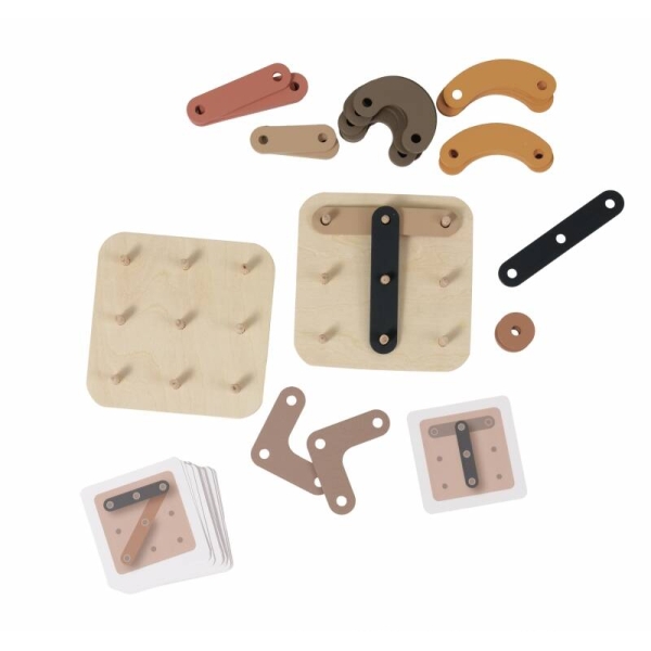 Egmont Toys Juguete de madera manual conectar y dibujar 511155