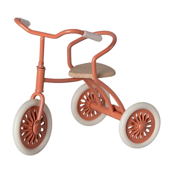 Maileg Abri tricycle coral 11-4105-00