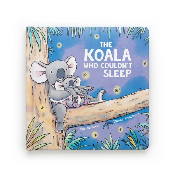 Jellycat "The Koala Who Couldn't Sleep" Book for Children BK4KS