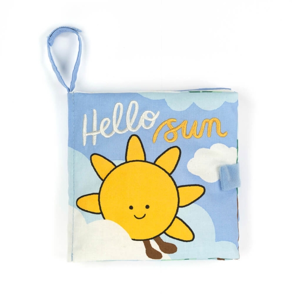 Jellycat "Hello Sun" Libro sensorial para niños BB444HS
