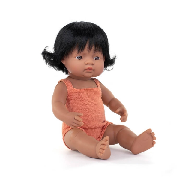 Miniland Spanisches Mädchen Puppe bunt Edition 38cm 31286