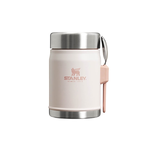Stanley Classic food thermos with spoon 0,4L Rose Quartz 10-09382-106 