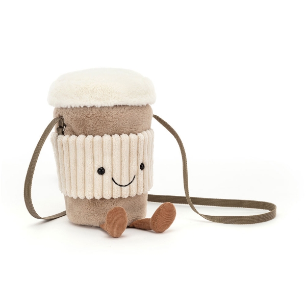 Jellycat Take out cup Shoulder Bag 22cm A4COFB