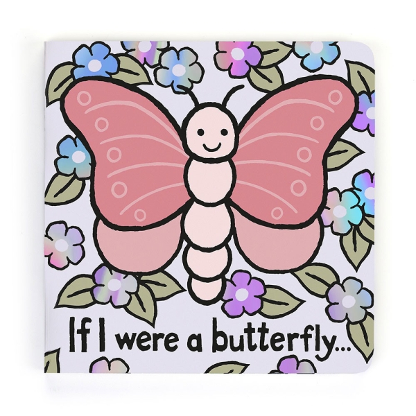 Livre pour enfants "Si j'étais un papillon" de Jellycat BB444BUT