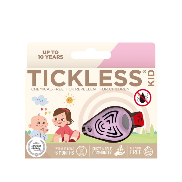 Tickless Tickless Kid Pink protection contre les tiques par ultrasons