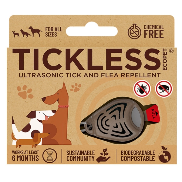 Tickless Ultradźwiękowa ochrona przed kleszczami dla zwierząt Tickless Eco Pet ECOP01 