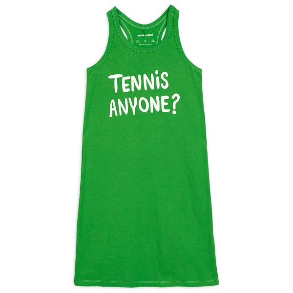 Mini Rodini Sukienka Tennis anyone zielona 2025013575 