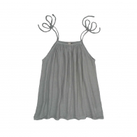 Numero 74 Dress short for mum Mia silver grey  