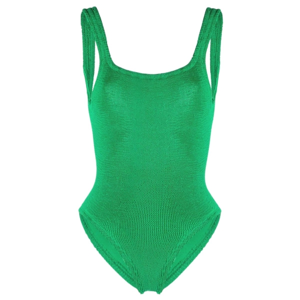 Hunza G Square neck swim suit emerald SQUARENECKEMERALD