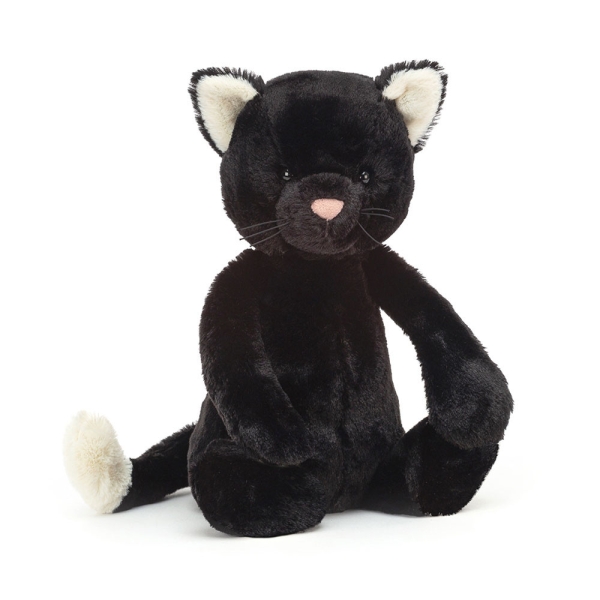 젤리캣 검은 고양이 31cm BAS3BKITN
