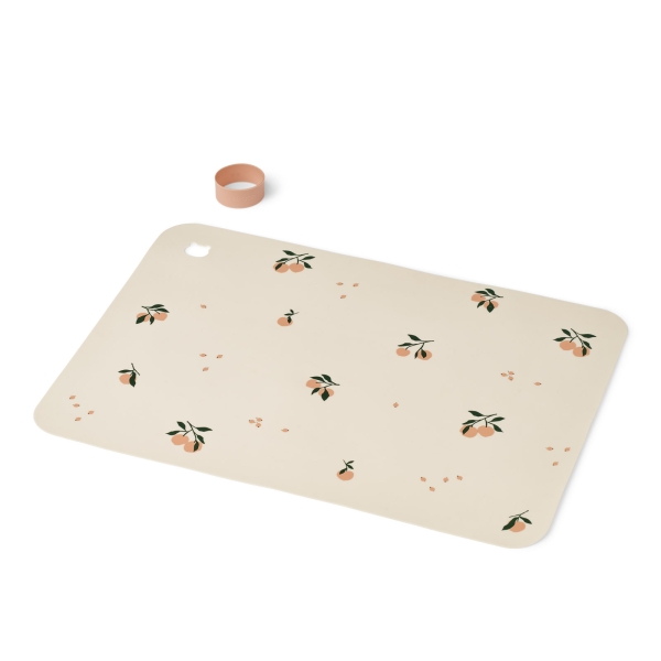 Liewood Jude placemat peach/sea shell mix LW15059