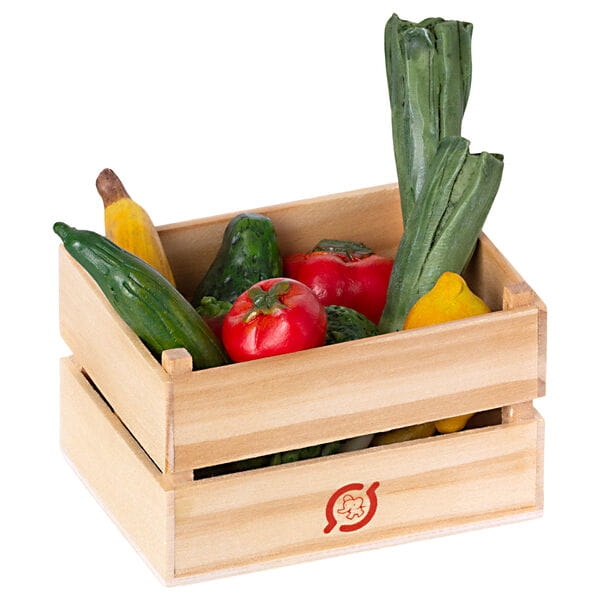 Maileg Miniaturowa skrzynka z warzywami i owocami 11-1307-00 