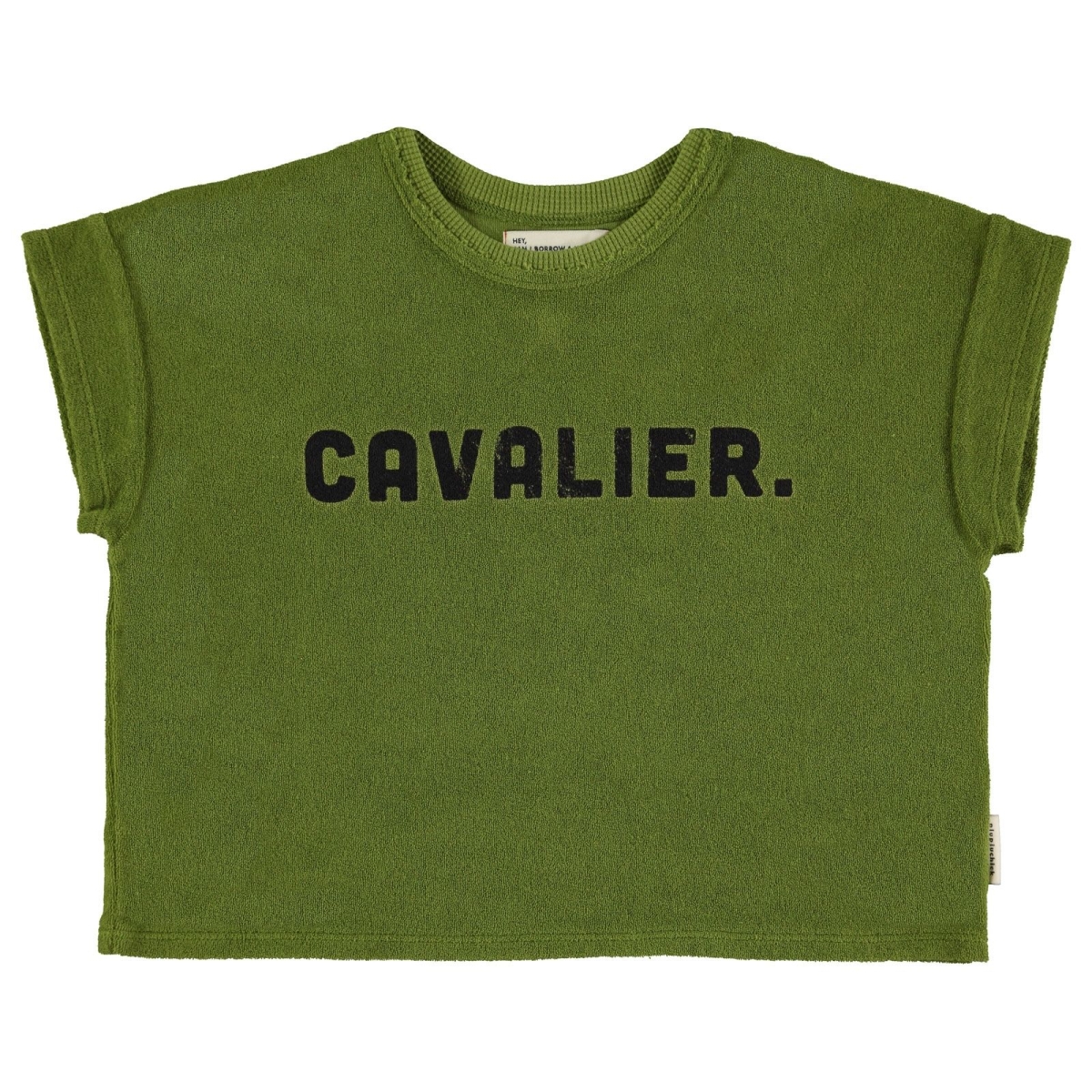 Piupiuchick Camiseta manga corta Cavalier verde oscuro AW24.JRS2403C