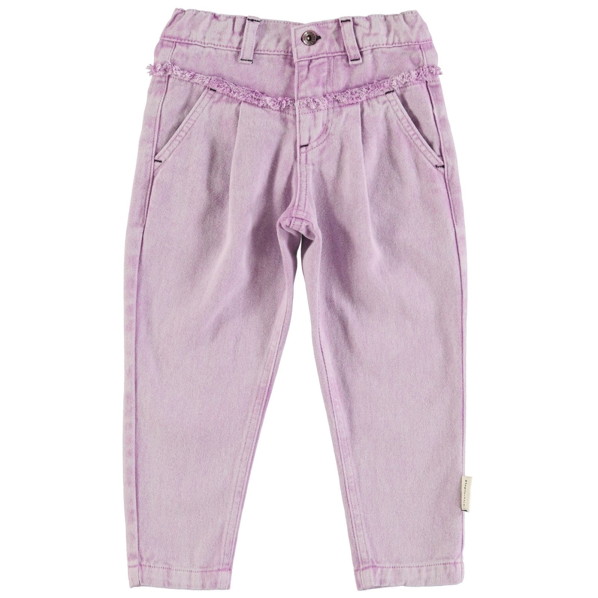 Piupiuchick Pantalon de coupe classique lilas AW24.MN2416B