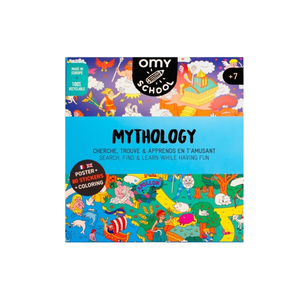 Omy Educational poster Mythology POSCHOOL05 