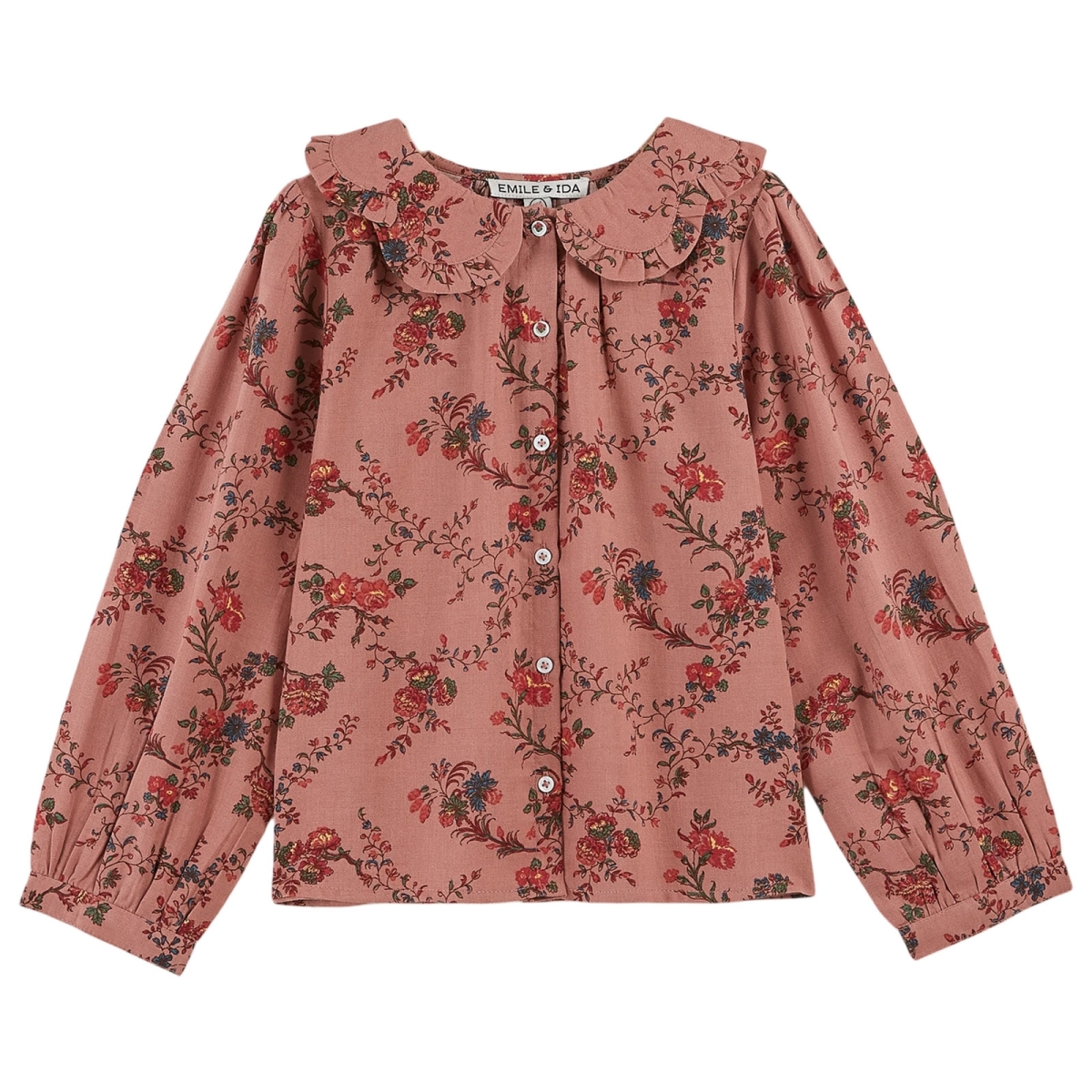 Emile et Ida Blusa Imprimee rosa orquídea AA026